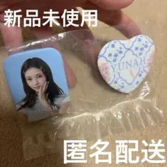 新品　ILLIT YUNAH 缶バッジ 2種セット