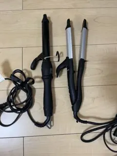 SALONIA カールアイロン ストレートアイロン セット