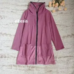 むみち様◆eResis 裏ボア ジップアップパーカー あったか可愛い　異素材