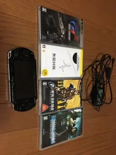 PSP本体と少しのソフトたち