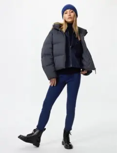 ヒートテックウルトラストレッチレギンスパンツ Sサイズ　丈長め