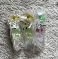めじるしアクセサリー　ピクミン　光ピクミン　白ピクミン　3セット