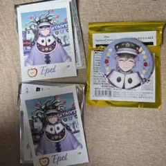 ツイステ展 エペル カード 缶バッジ