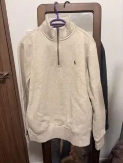 ラルフローレン　ハーフジップ　トレーナー