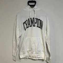 Champion パーカー ホワイト L C3-S112