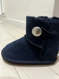Miki House DOUBLE.B ネイビー ブーツ