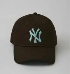 ニューエラ 別注 ブラウン　ティファニーブルー　ニューヨーク・ヤンキース