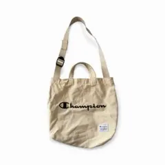 Champion チャンピオン キャンバス ショルダートートバッグ ベージュ