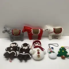 ボーネルンド クリスマスオーナメント 9個セット - メルカリ