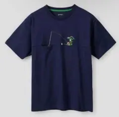 グラニフ ハンターハンター　くじら島　ルーズフィットTシャツ　SS