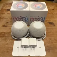 2026年最新】HOMEPOD mini 2個セットの人気アイテム - メルカリ