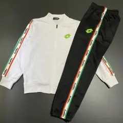 極美品 LOTTO ロット ジャージ 上下セット セットアップ メンズ Mサイズ