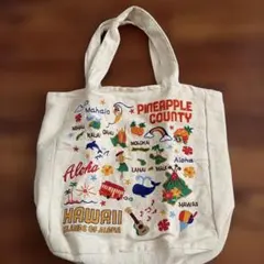 chitchathawaii aloha チェック トートバッグ ハワイ 雑貨 - メルカリ