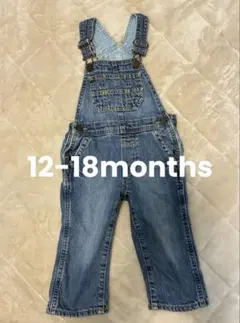 babyGap デニム オーバーオール 80cm (12-18m) 春服 美品