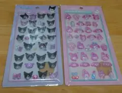 【新品未使用】サンリオ　マイメロディ　クロミ　ボンボンドロップシール