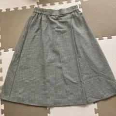 any sis 台形ひざ丈スカート グレー　Mサイズ