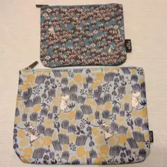 ムーミン ポーチ 2点セット marble SUD