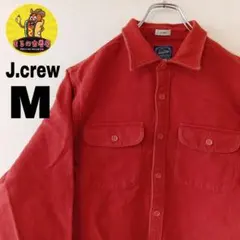 USA古着 J.crew　ヘビーネルシャツM　オレンジ