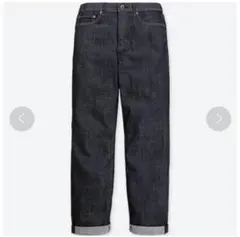 UNIQLO ハイライズストレートアンクルジーンズ