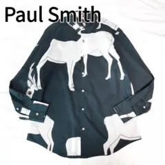 Paul Smith 20SS スタッグプリントシャツ 牡鹿 シカ 総柄