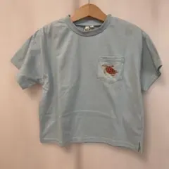 Samansa Mos2 水色 Tシャツ サイズ110のサムネイル