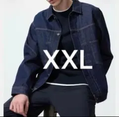 UNIQLOユニクロ デニムトラッカージャケット 2XL 68Blue XXL