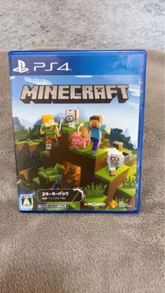 スターターパック未使用 Minecraft PS4 パッケージ版