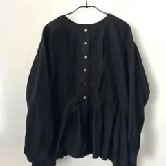 2025ネストローブnest Robe＊ヨーロピアンリネンパナマブラウス - メルカリ