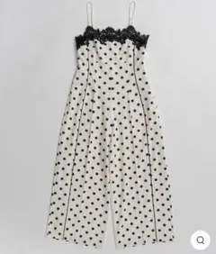 土日限定！美品MAISON SPECIAL ドットジャンプスーツ 38のサムネイル