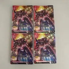 ガンダムカードゲーム ネオ・ジオング LR 4枚セット