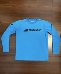 Babolat 青 長袖 Tシャツ