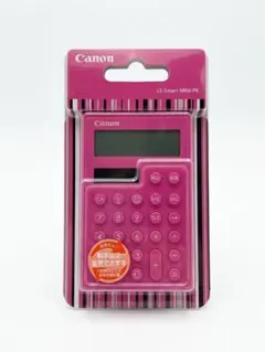 No.678 ■ミニ電卓 CANON LS-Smart Mini-PK 桃 新品