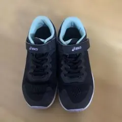 asics スニーカー 19.0 cm ブラック/ミント