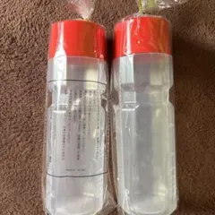 新品未使用ウォーターボトル 2本セット レッドのサムネイル