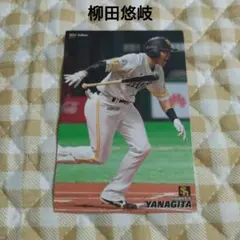 柳田悠岐 2017年 カルビー トレーディングカード