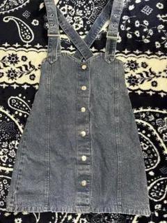 アナップガール　デニムジャンスカ　ワンピ