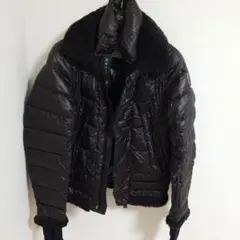 【美品】AKM ダイヤキルティング ダウンジャケット/ ブラック(S) □日本製□AKM ダイヤキルティング ダウンジャケット/L/ブラック