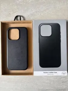 iPhone 15 Pro NOMAD Modern Leather Case