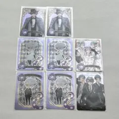 ツイステ　メタルカード　アズール・シェーングロット　制服　白衣　タキシード