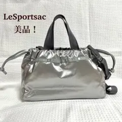 新品タグ付 レスポートサック ヨークサッチェル 2way ショルダー 花柄