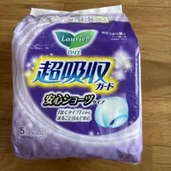 ロリエ 超吸収ガード 安心ショーツタイプ M-L 5個入のサムネイル