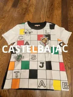 CASTELBAJAC カラフルチェック 半袖Tシャツ サイズ3のサムネイル
