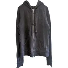 オールドネイビー ジップパーカー 黒 S 柔らかストレッチ 古着 アメカジ 定番のサムネイル