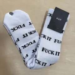 HUF FUCK IT ソックス ホワイトのサムネイル