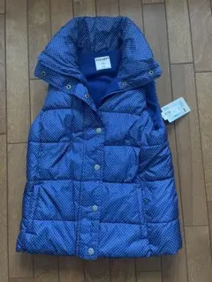 【新品未使用】 Old Navyドットダウンベスト