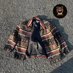 ヴィンテージ古着　花柄ジャケット　総柄　90s 00s 入手困難　希少 激レア