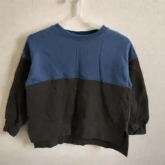 devirock トレーナー　120　バックプリント　スウェット　長袖