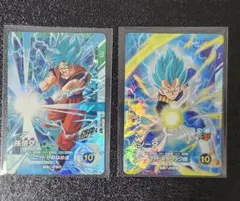 ドラゴンボールスーパーダイバーズ プロモパックVol.2 孫悟空 ベジータ