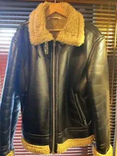 ZARA ボンバージャケット ムートン風ジャケット