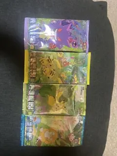ポケモンカード　中国語版　ポケモン151 新品未開封　4パックセット　正規品